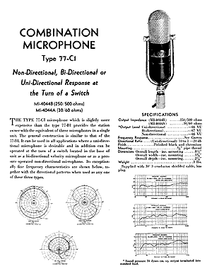 RCA Type 77-C1