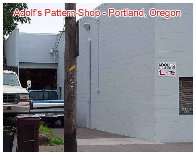 Adolf's Pattern Shop