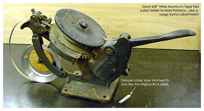 Label machine
