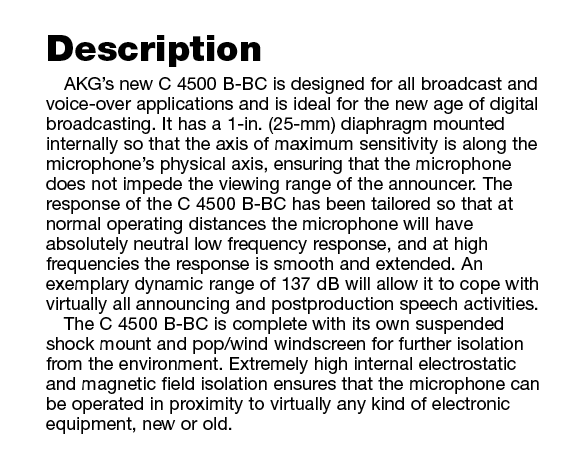 Description