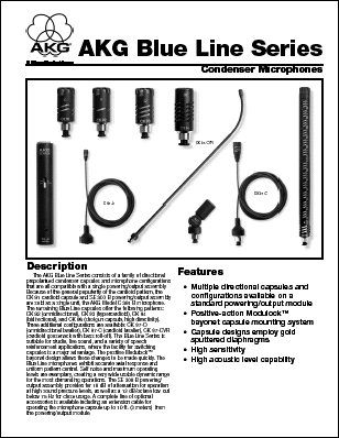 Blue Line specifications