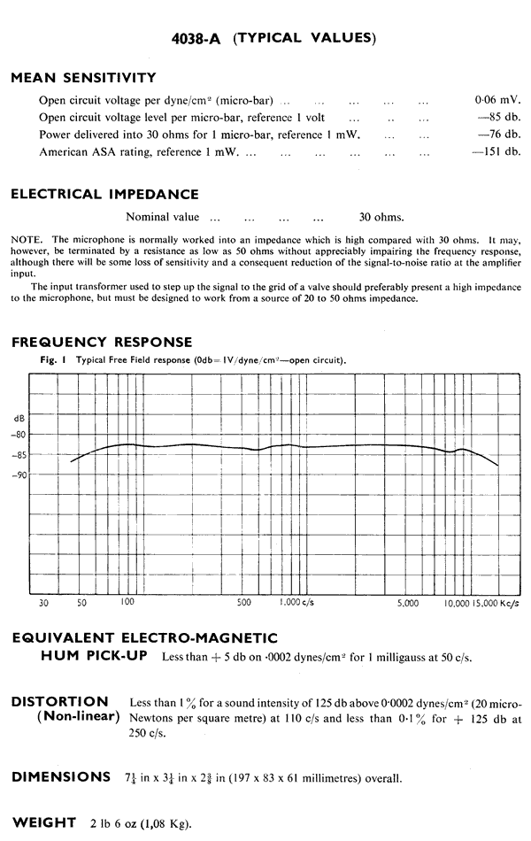 4038 specifications