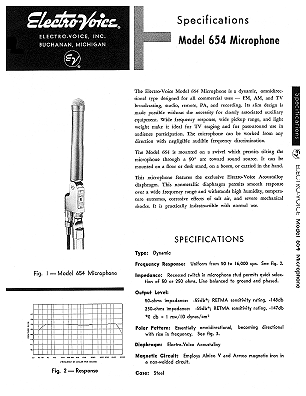 654 engineering data sheet