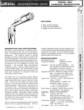 Engineering Data sheet