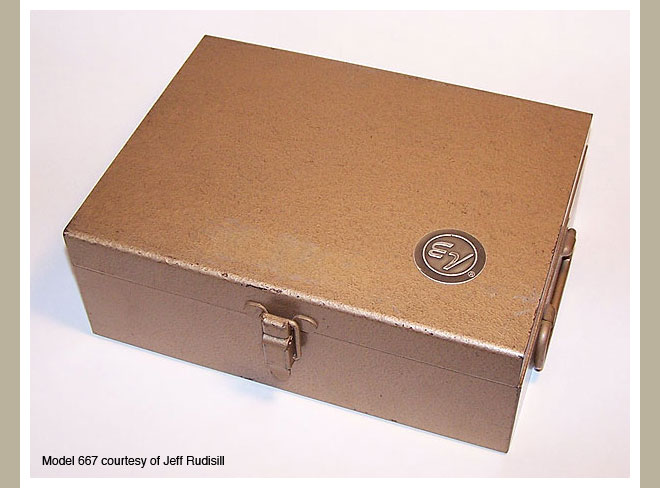 E-V Model 667 Preamplifier box
