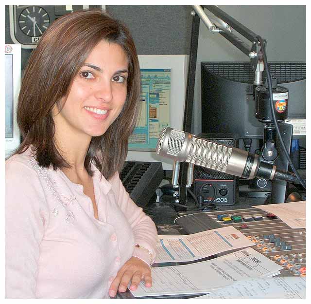 Suzy Tavares at KIIS, Los Angeles
