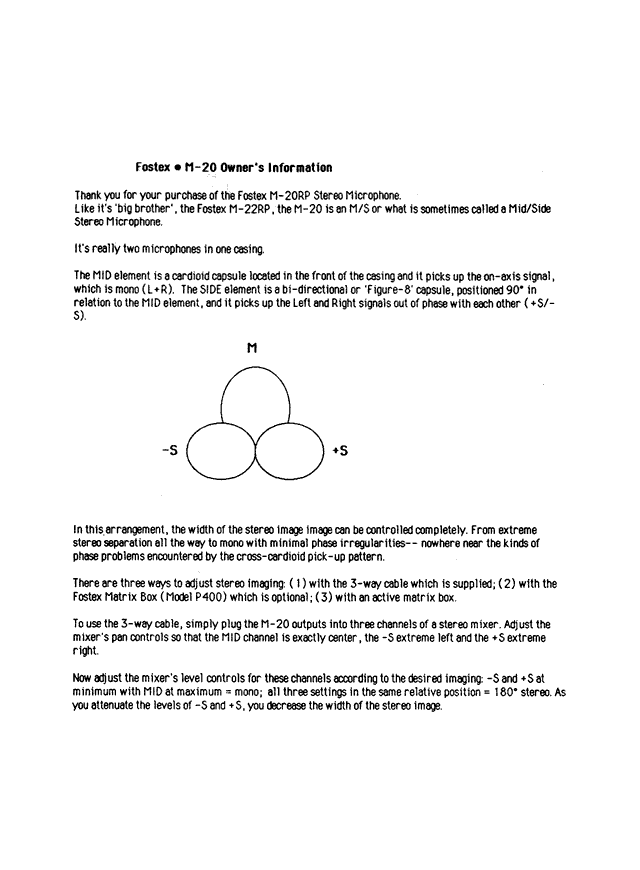 Owner's Manual