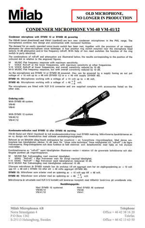 Specification sheet