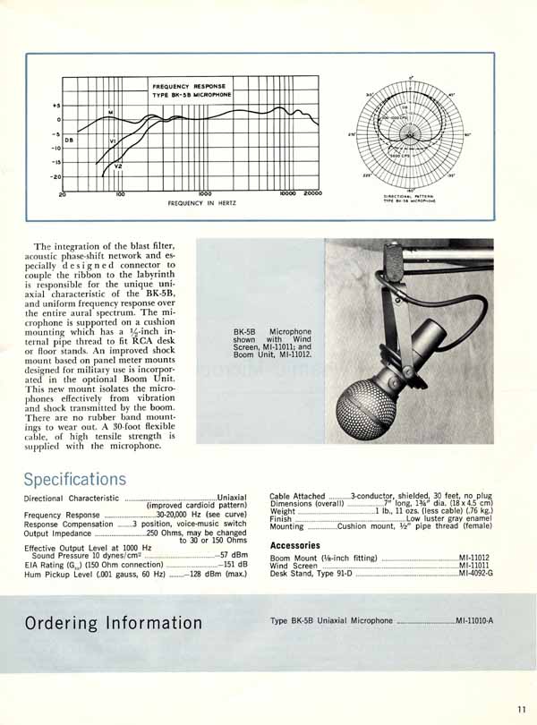 1967 RCA catalog page