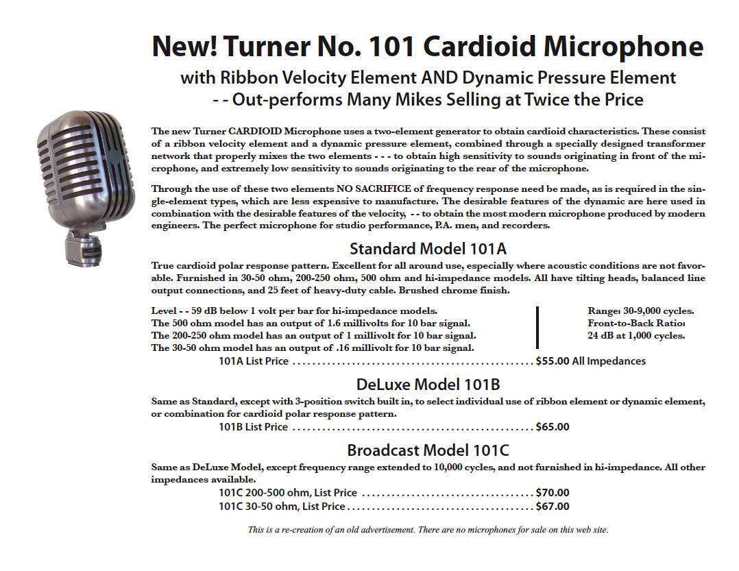 Turner 101 ad