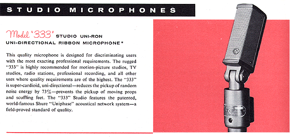 The Shure 333 Uni-Ron