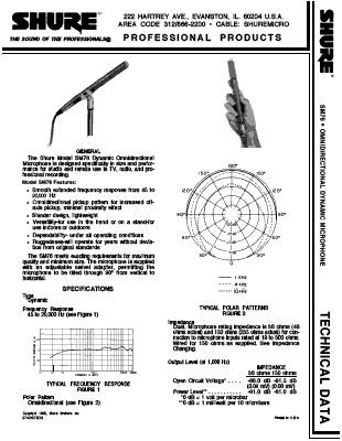 SM76 technical data