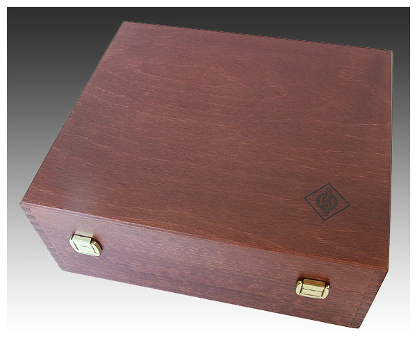 The TLM 127 cherrywood box