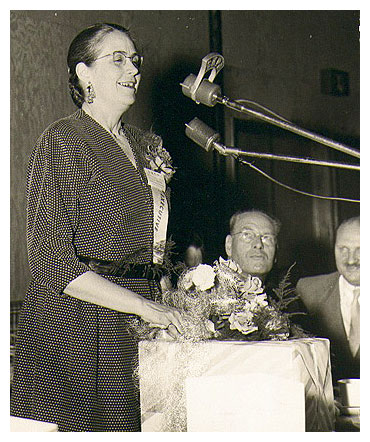 A Western Electric 633a at a banquet