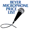 Beyer microphone price list