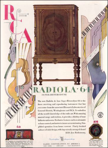 RCA Radiola advertisement