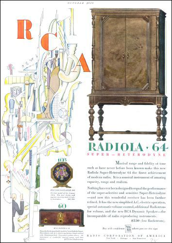 RCA Radiola advertisement