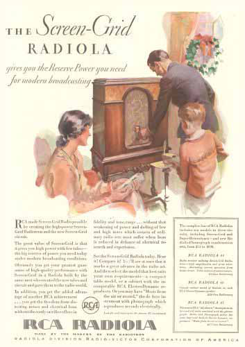 RCA Radiola advertisement